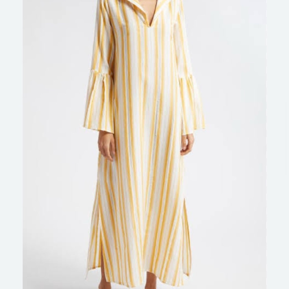 Jacqueline Stripe Long Sleeve Shift Dress